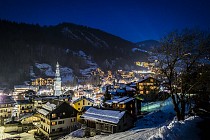 La Clusaz - avond uitzicht